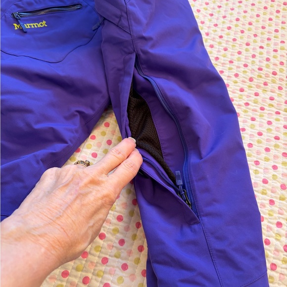 MARMOT Womens MemBrain
Thermal R Skyline Insulated Ski Pants-Size Medium - Picture 6 of 11